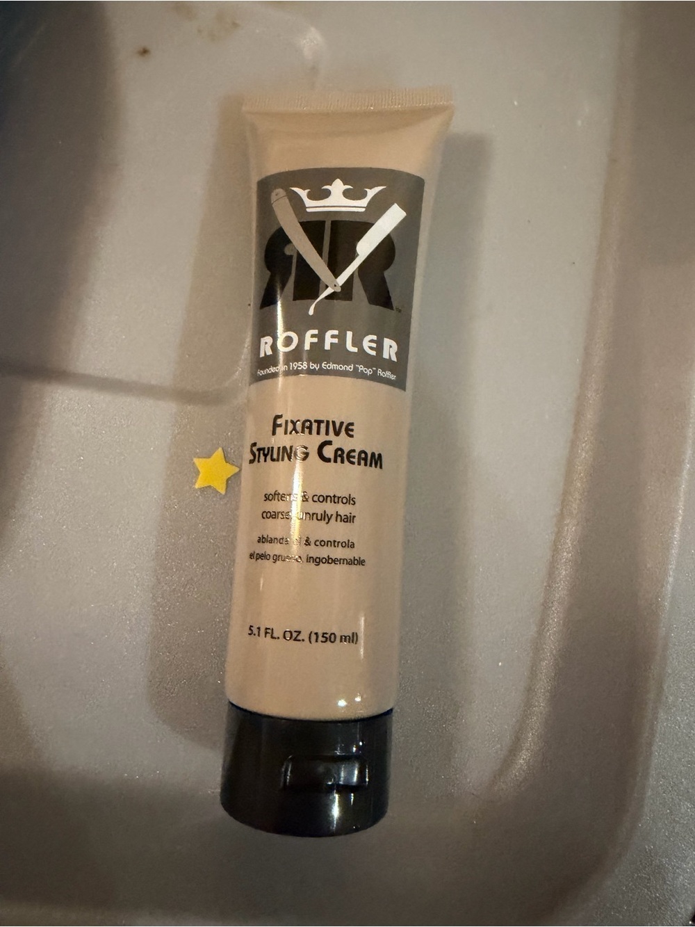 Fixative Styling Cream for Men - Beige